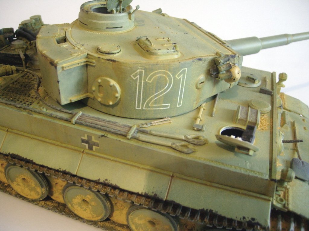 Tiger I Ausf E H Tunisia Lsm Armour Finished Work Large Scale