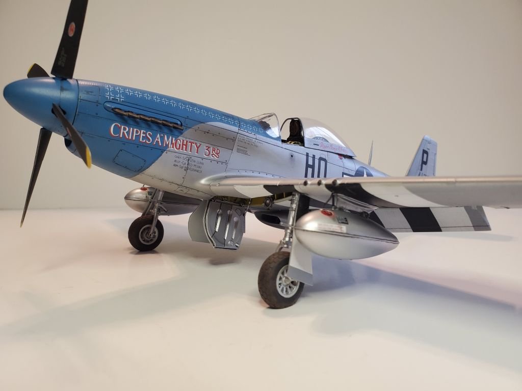 Revell P 51 Mustang Cripes A Mighty 3rd Lsm Aircraft Finished Work Large Scale Modeller